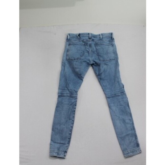 G-Raw Men Blue Jeans 5620 3D Skinny Casual Size 34X33 - Picture 2 of 10